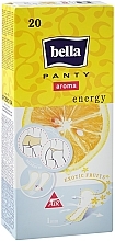 Fragrances, Perfumes, Cosmetics Pantiliners Panty Aroma Energy Exotic Fruits, 20 pcs - Bella