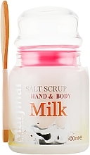 Fragrances, Perfumes, Cosmetics Hand & Body Salt Scrub 'Milk' - Marjinal Hand&Body Milk Salt Scrub