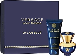 Fragrances, Perfumes, Cosmetics Versace Pour Femme Dylan Blue - Set (edp/30ml + b/l/50ml)