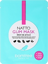 Fragrances, Perfumes, Cosmetics Facial Sheet Mask with Natto Beans - Borntree Natto Gum Mask