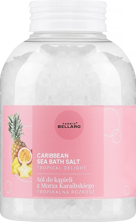Tropical Delight Bath Salt - Fergio Bellaro Caribbean Sea Bath Salt Tropical Delight — photo N1