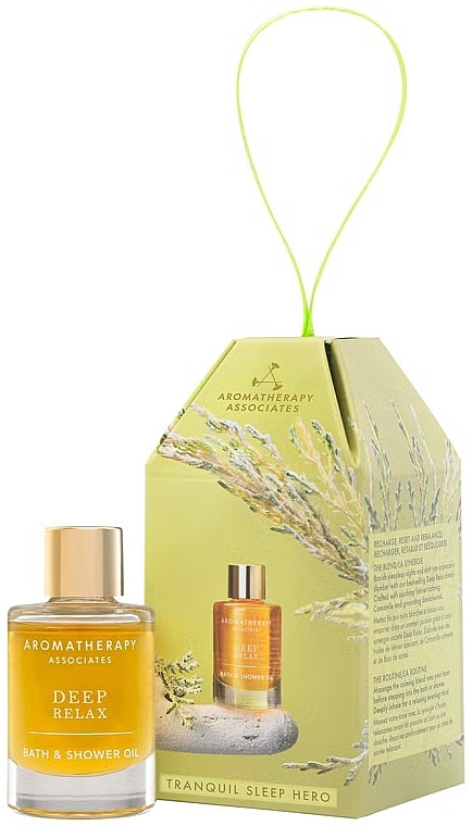 Bath & Shower Oil in Gift Box - Aromatherapy Associates Festive 24 Tranquil Sleep Hero — photo N1