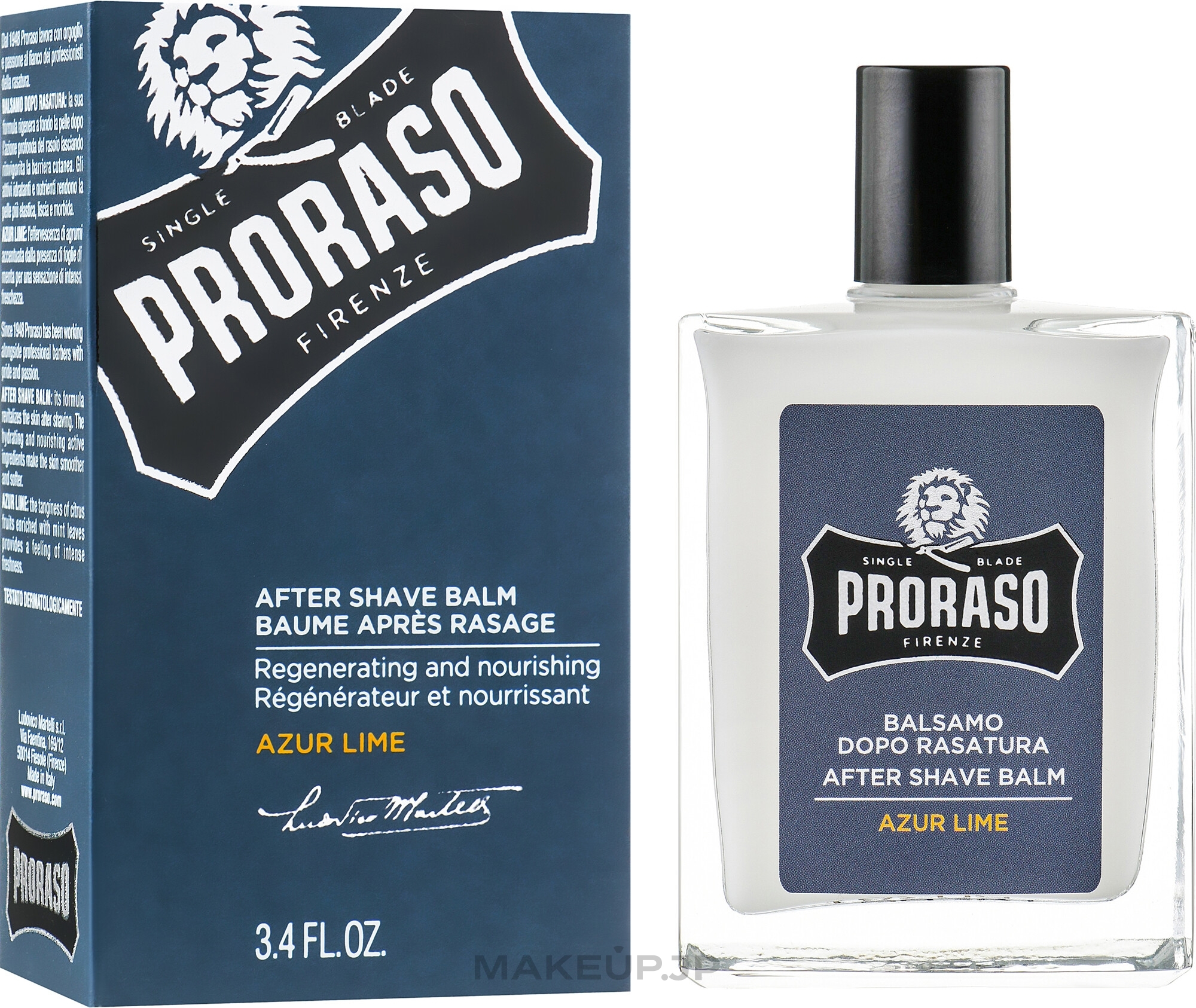After Shave Balm - Proraso Azur Lime After Shave Balm — photo 100 ml
