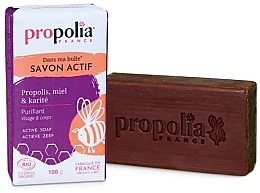 Fragrances, Perfumes, Cosmetics Soap - Propolia Organic Active Soap Bar