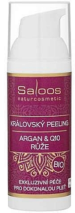 Argan & Q10 & Rose Organic Facial Exfoliator - Saloos Bio Facial Peelings — photo N1