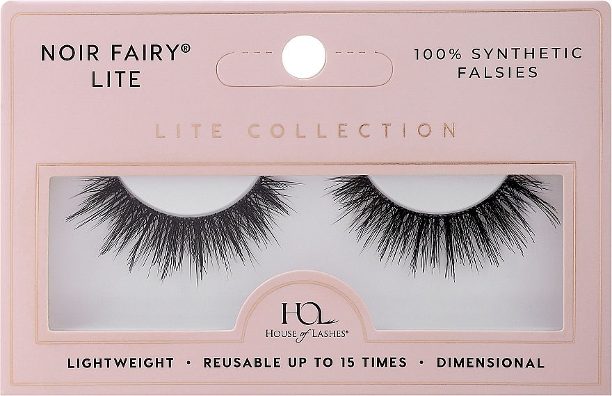 False Lashes - House of Lashes Noir Fairy Lite False Eyelashes — photo N1