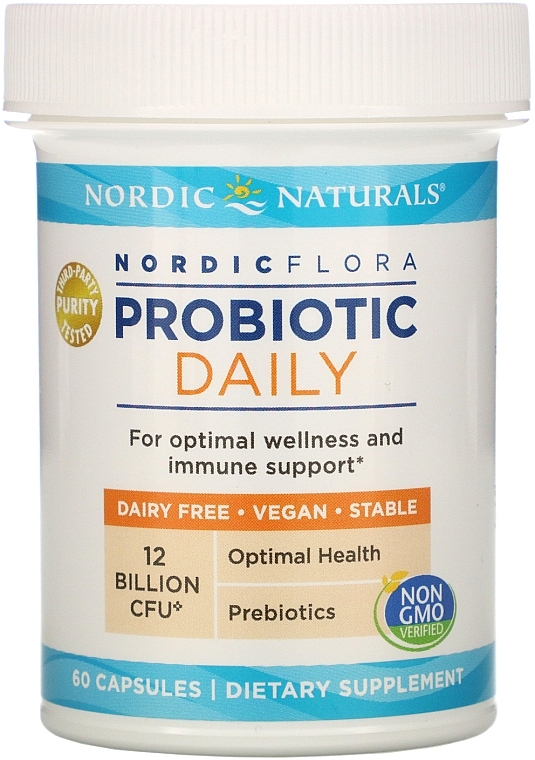 Pobiotic Food Supplement - Nordic Naturals Probiotic Daily — photo N2