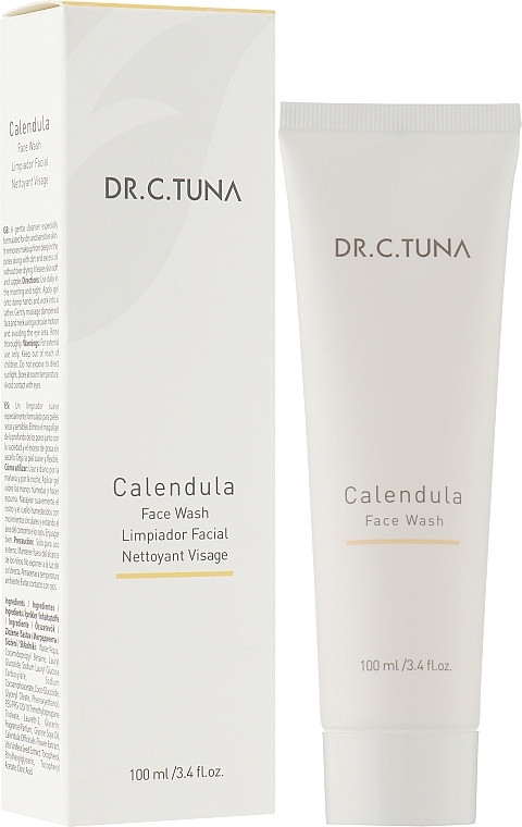 Face Cleansing Gel with Calendula Oil - Farmasi Dr.Tuna Calendula Face Wash — photo N2