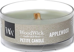 Fragrances, Perfumes, Cosmetics Scented Candle in Glass - Woodwick Petite Candle Applewood