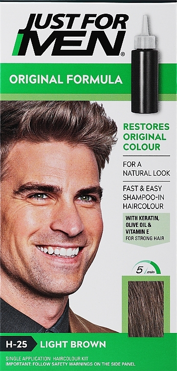 Hair Color - Just For Men Shampoo-in Color — photo N1