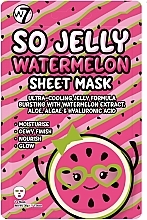Watermelon Sheet Mask - W7 Watermelon Sheet Mask So Jelly — photo N10