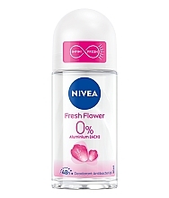 Roll-on Deodorant - NIVEA Fresh Flower Deodorant Roll-On — photo N1