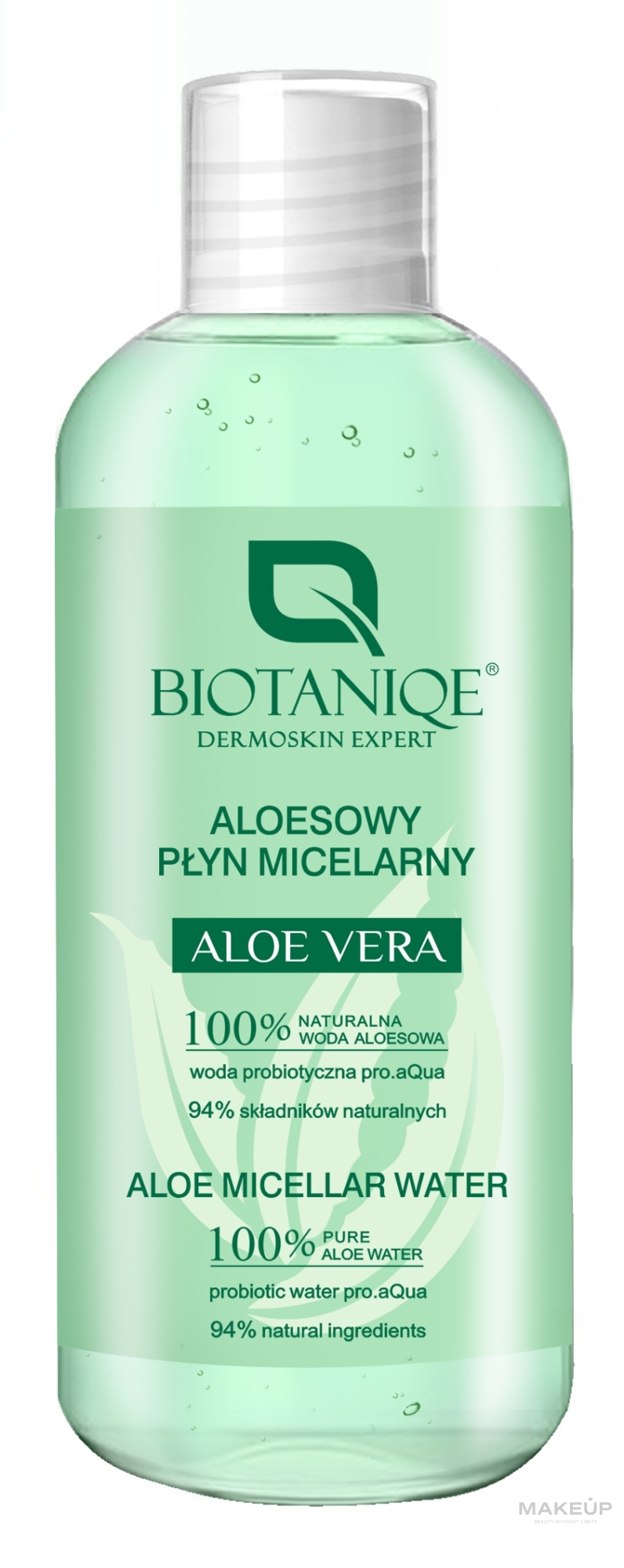 Aloe Micellar Water - Biotanique Aloe Micellar Water — photo 400 ml