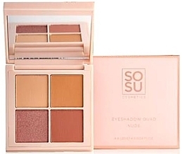 Eyeshadow Palette - Sosu by SJ Nude Eyeshadow Quad — photo N1