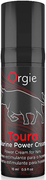 Prolongator Cream for Men - Orgie Touro Taurine Power Cream For Him — photo N1