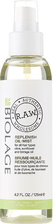 Hair Oil - Biolage R.A.W. Oil Mist — photo N2