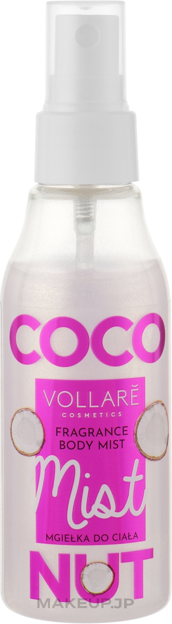 Coconut Body Mist - Vollare Body Mist Coconut — photo 75 ml