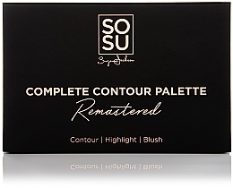 Fragrances, Perfumes, Cosmetics Face Contour Palette - Sosu by SJ Remastered Complete Contour Palette