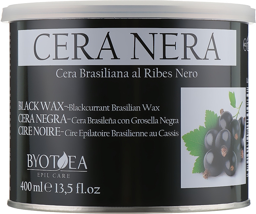 Liposoluble Depilation Wax "Brazilian Black Currant" - Byothea Cera Nera — photo N1