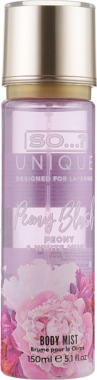 Body Spray - So...? Unique Peony Blush Body Mist — photo N1