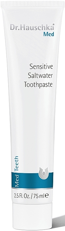 Toothpaste for Sensitive Teeth "Sea Salt" - Dr. Hauschka Med Sensitive Saltwater Toothpaste — photo N1