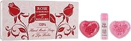 Fragrances, Perfumes, Cosmetics Set - BioFresh Rose Luxurious of Bulgaria (l/balm/5ml + soap/2x70g)
