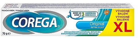 Extra Strong Hold Cream for Dentures - Corega Original Extra Strong XL — photo N2