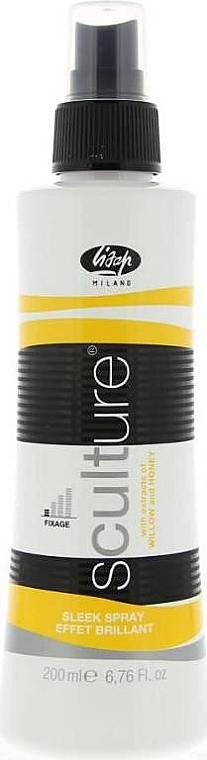 Shine Hair Spray - Lisap Milano Sculture Sleek Spray — photo N1