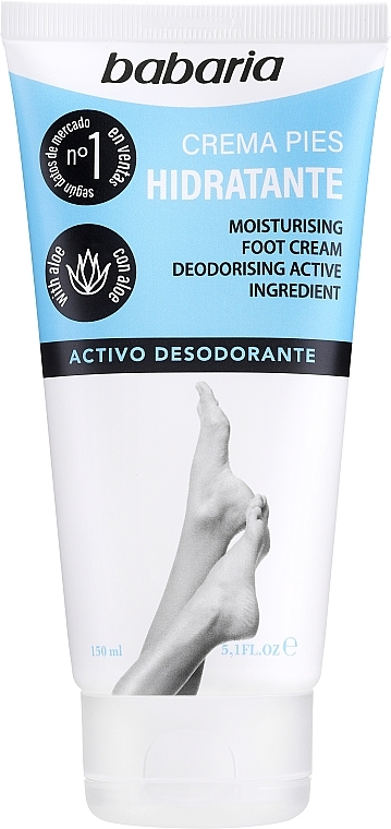 Aloe Foot Cream - Babaria Crema Pies Hidratante  — photo N1