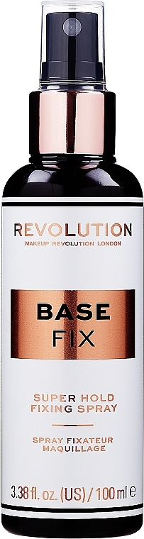 Makeup Fixing Spray - Makeup Revolution Base Fix Super Hold Fixing Spray — photo N1