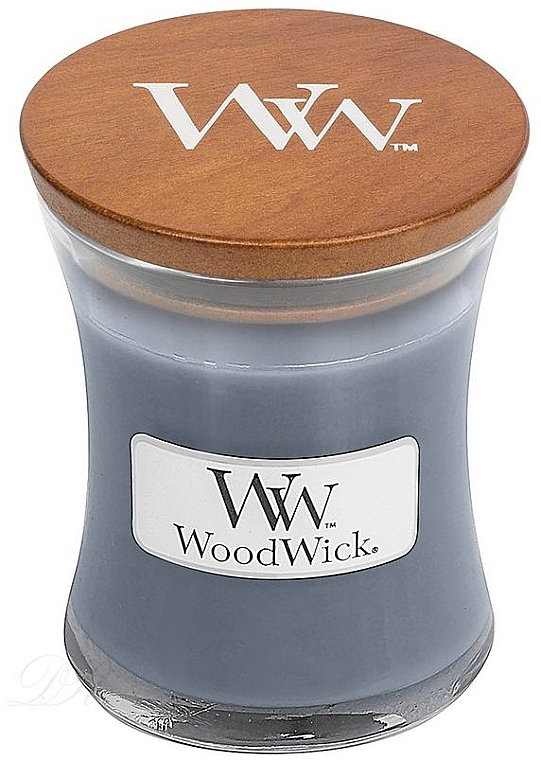 Scented Candle in Glass - WoodWick Hourglass Candle Evening Onyx  — photo N2