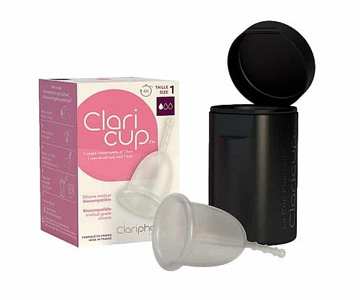 Disinfectant Menstrual Cup, size 1 - Claripharm Claricup Menstrual Cup — photo N4