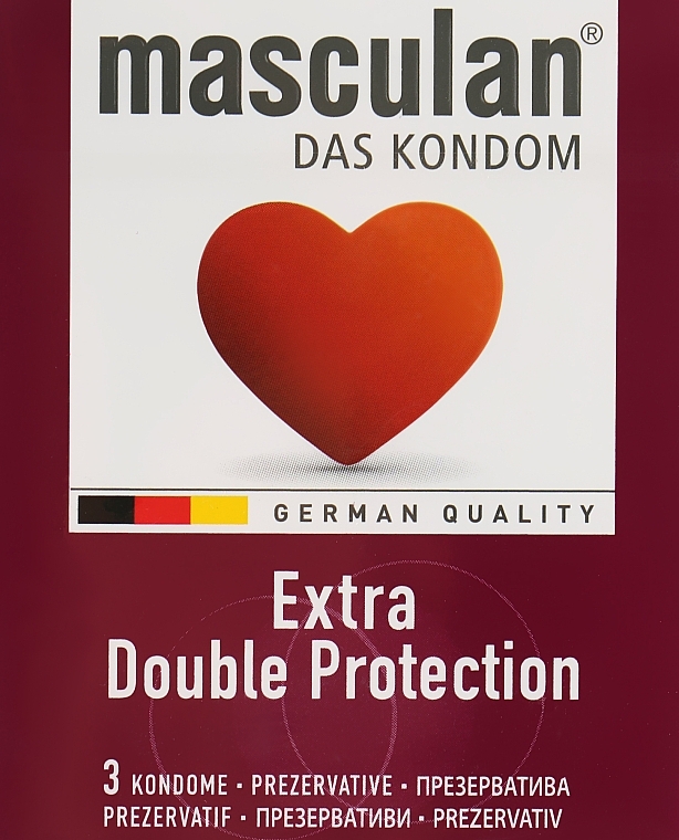 Extra Double Protection Condoms - Masculan — photo N3