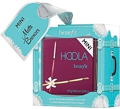 Fragrances, Perfumes, Cosmetics Face Bronzing Powder - Benefit Hoola Matte Bronzing Powder Limited Edition (mini size)