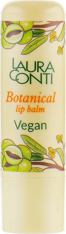 Rejuvenating Lip Balm with Macadamia Oil - Laura Conti Botanical Vegan Rejuvenating — photo N2