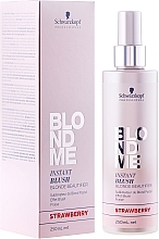 Tinted Spray - Schwarzkopf Professional BlondMe Instant Blush Spray — photo N1