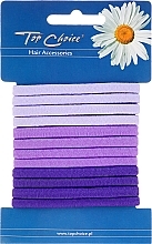 Fragrances, Perfumes, Cosmetics Elastic Hair Bands 12 pcs, 21138 - Top Choice