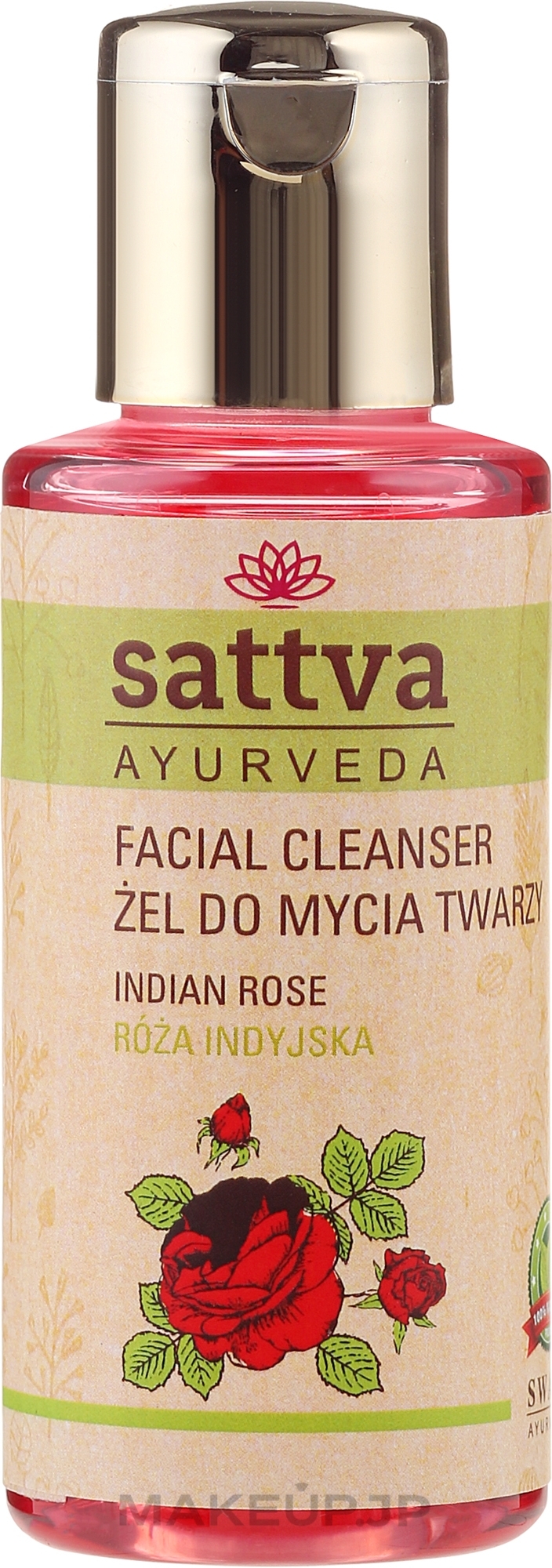 Facial Cleansing Gel - Sattva Facial Cleanser Rose — photo 100 ml