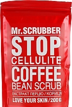 Anti-Cellulite Body Scrub - Mr.Scrubber Stop Cellulite Coffee Bean Scrub — photo N2