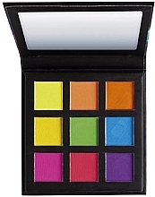 Eyeshadow Palette - Magic Studio Flash Neon Eye Shadow Palette 9 Color — photo N1