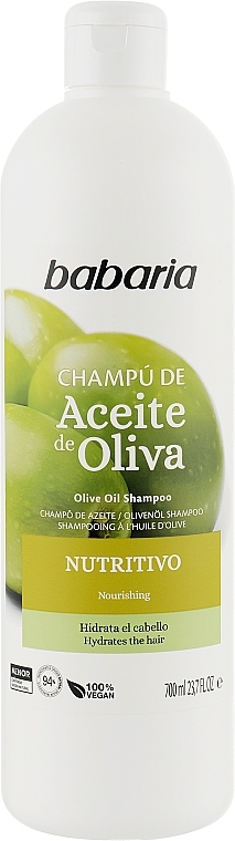 Shampoo with Olive Oil - Babaria Nourishing Shampoo With Olive Oil — photo N28