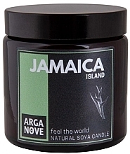 Fragrances, Perfumes, Cosmetics Natural Soy Candle "Jamaica" - Arganove Jamaica Natural Soya Candle