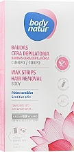 Fragrances, Perfumes, Cosmetics Body Depilation Wax Strips - Body Natur Wax Strips for Body Sensitive Skin