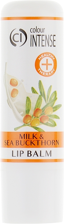 Nourishing Lip Balm "Milk & Sea Buckthorn" - Colour Intense Milk and Sea Backtorn Lip Balm — photo N2