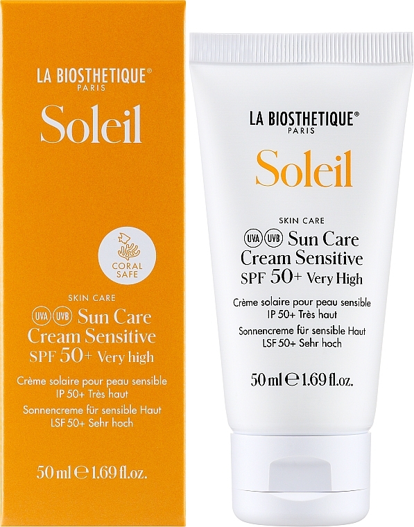 Sun Care Cream for Sensitive Skin - La Biosthetique Soleil Sun Care Cream Sensitive SPF 50+ — photo N7