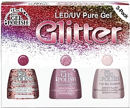 Fragrances, Perfumes, Cosmetics Set - IBD Just Gel Polish Glitter Kit (gel/polish/3*14ml)