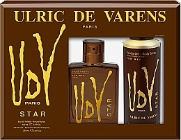 Fragrances, Perfumes, Cosmetics Ulric De Varens Star - Set (edt/100ml + deo/200ml)