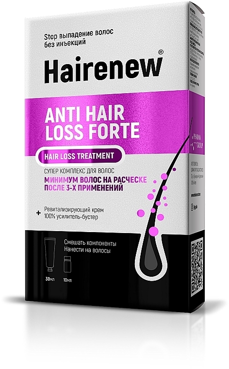Anti Hair Loss Forte Innovative Hair Complex - Hairenew Anti Hair Loss Forte Treatment — photo N1