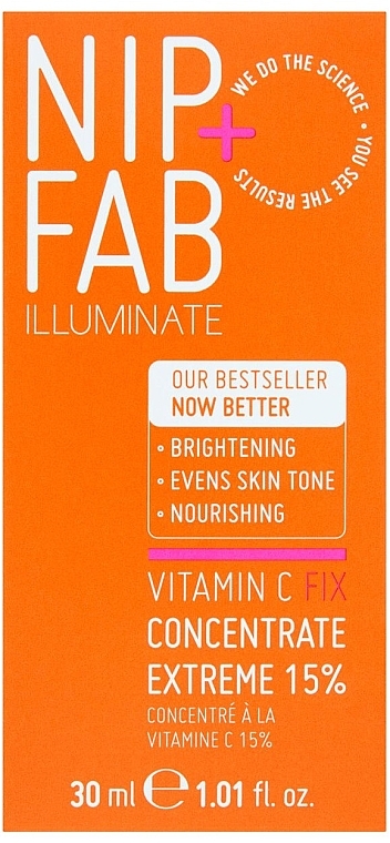 Vitamin C Face Concentrate 15% - NIP+FAB Vitamin C Fix Concentrate Extreme 15% — photo N2