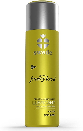 Vanilla & Pear Lubricant - Swede Fruity Love Lubricant Vanilla Gold Pear — photo N1